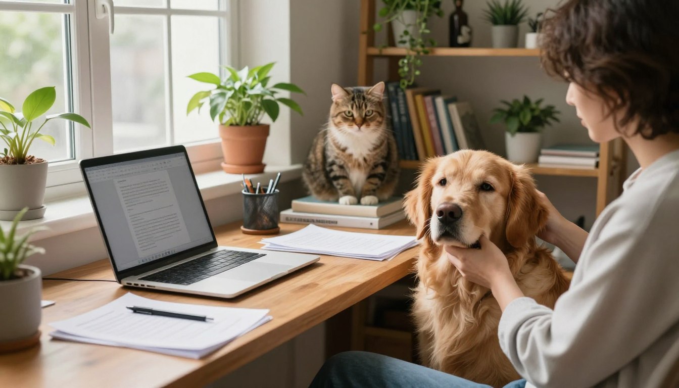 balance work life and pet parenting
