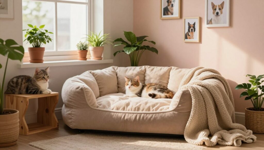 cozy pet nook