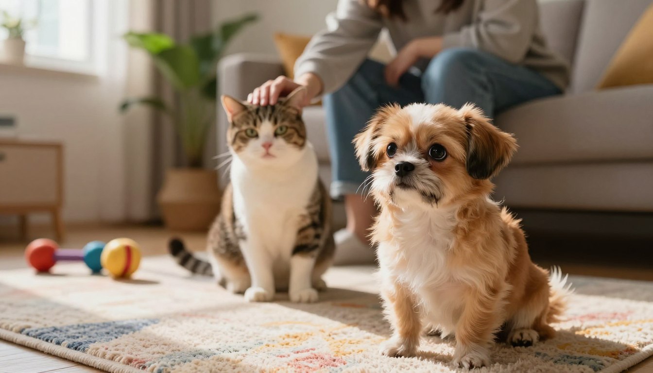 do pets feel jealous, pet jealousy, jealous behavior in pets