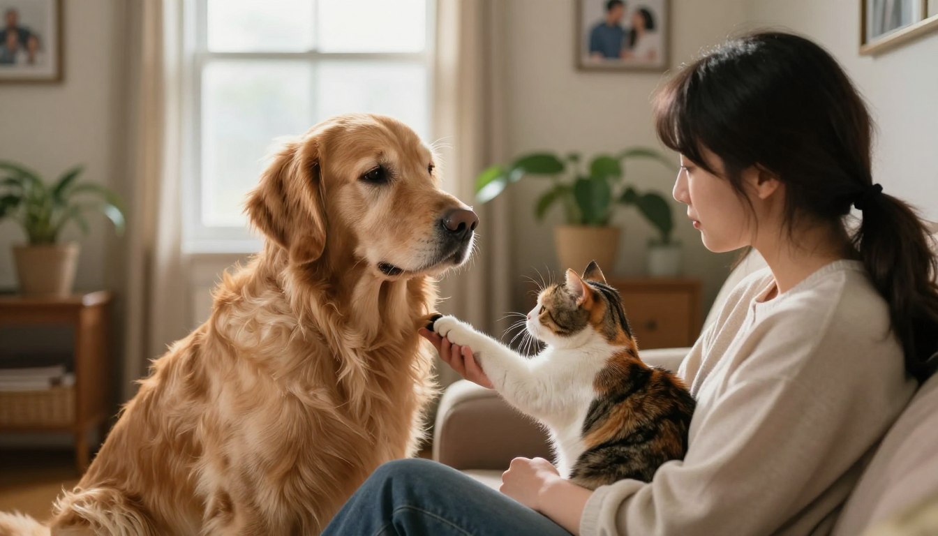 pets sense human emotions, how pets understand emotions